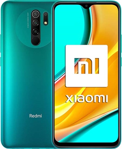 Redmi 9 Dual Sim (4GB + 64GB) Ocean Green, Unlocked B